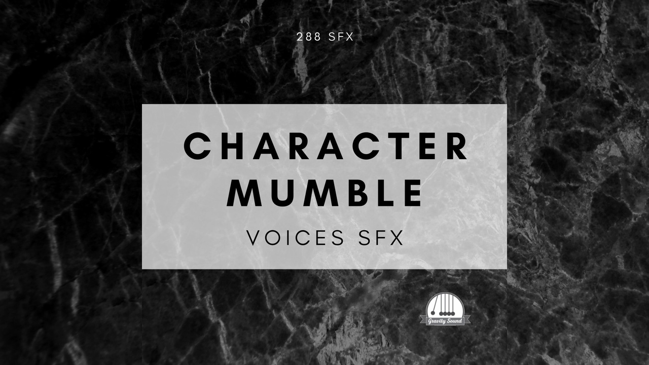 Media 1 for listing Character Mumble Voices