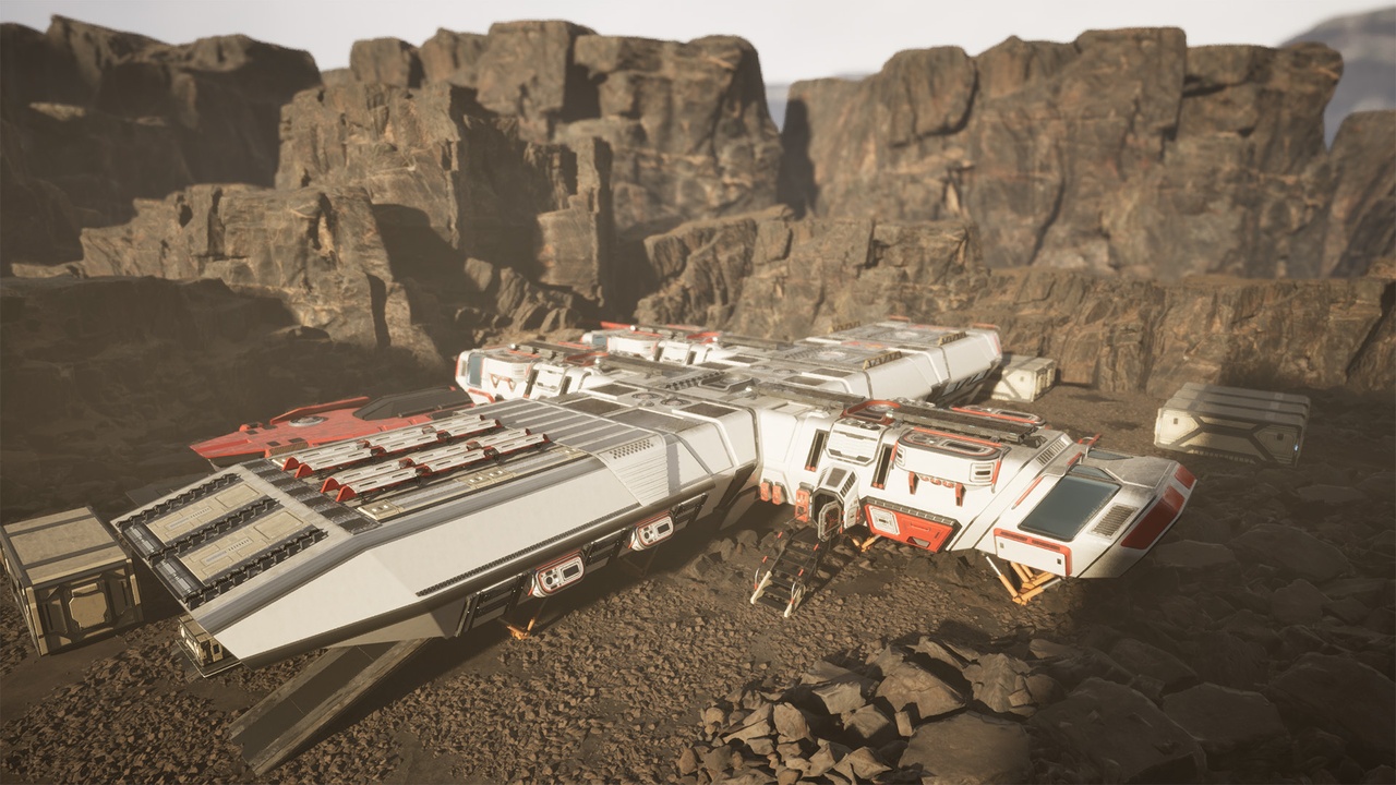 Media 1 for listing Sci-Fi Mining Outpost.