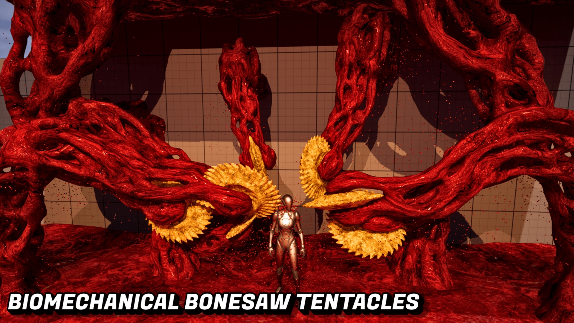 Media 1 for listing Pop-Up Biomechanical BoneSaw Tentacles