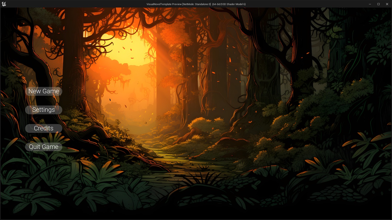Media 1 for listing Visual Novel Template