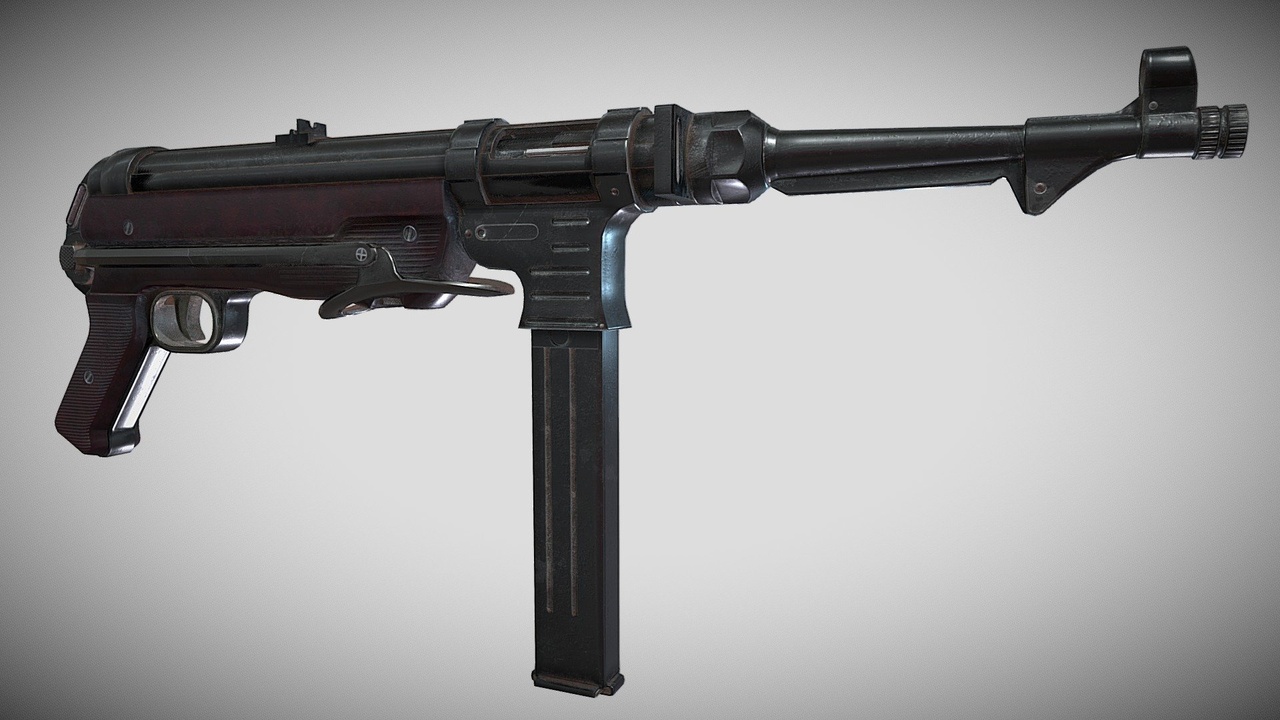 Media 1 for listing MP 40 (Maschinenpistole 40) Submachine Gun