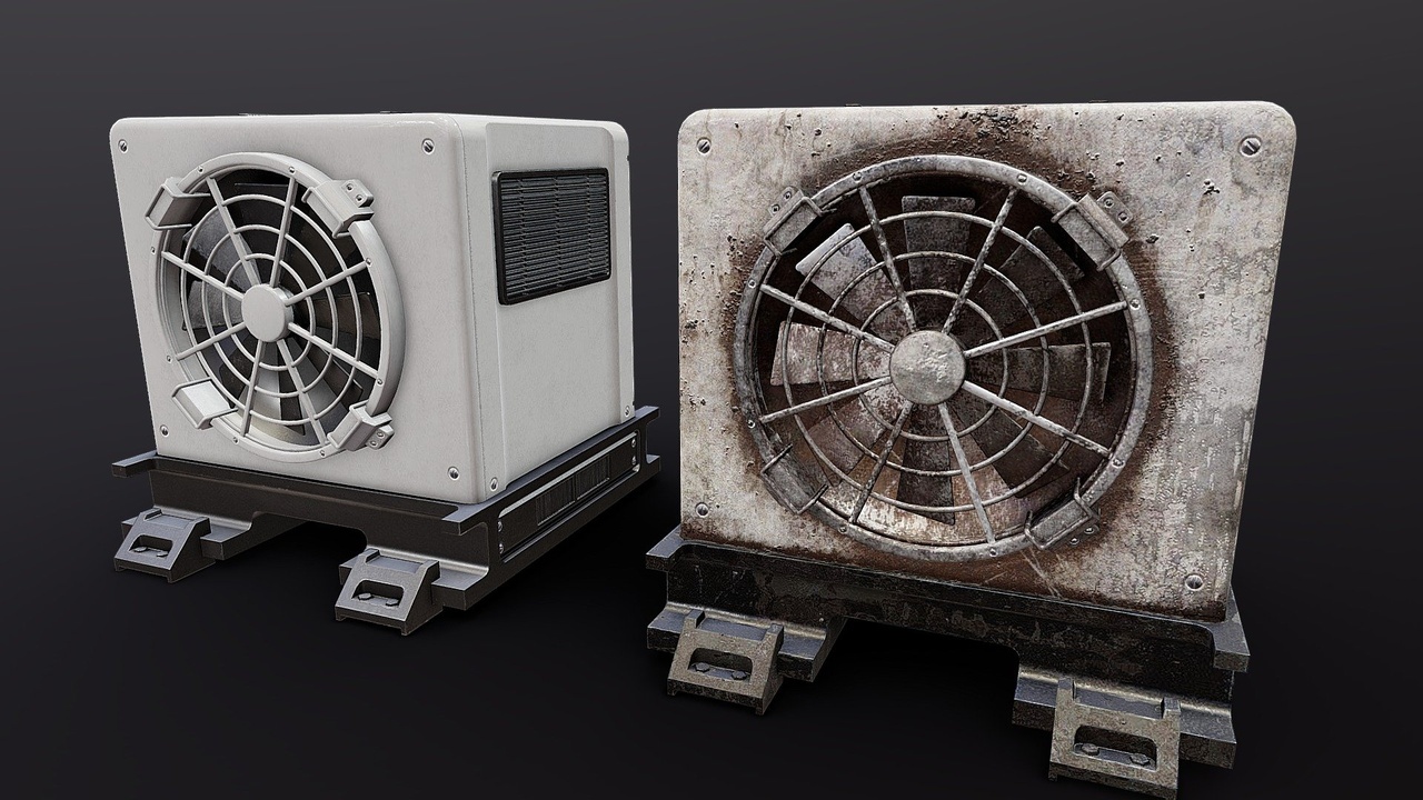 Media 1 for listing Rooftop Air Conditioner - Clean + dirty version