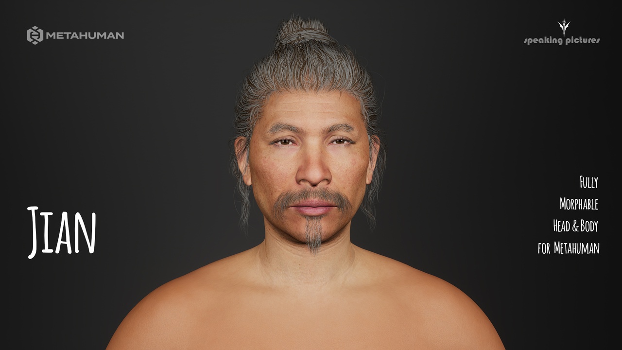 Media 1 for listing ⛰️ Jian – Silk Road Sentinel | MHC Head (Chinese Scout & Steppe Nomad) 🐎🌾