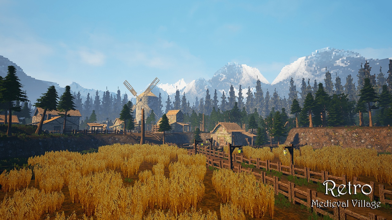 Media 1 for listing Retro Medieval Village