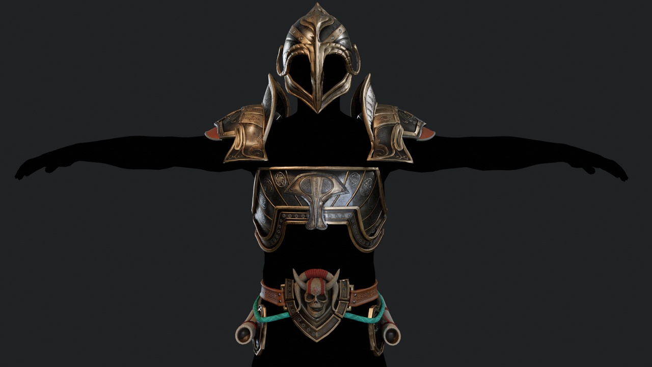 Media 1 for listing Metal Armor Set