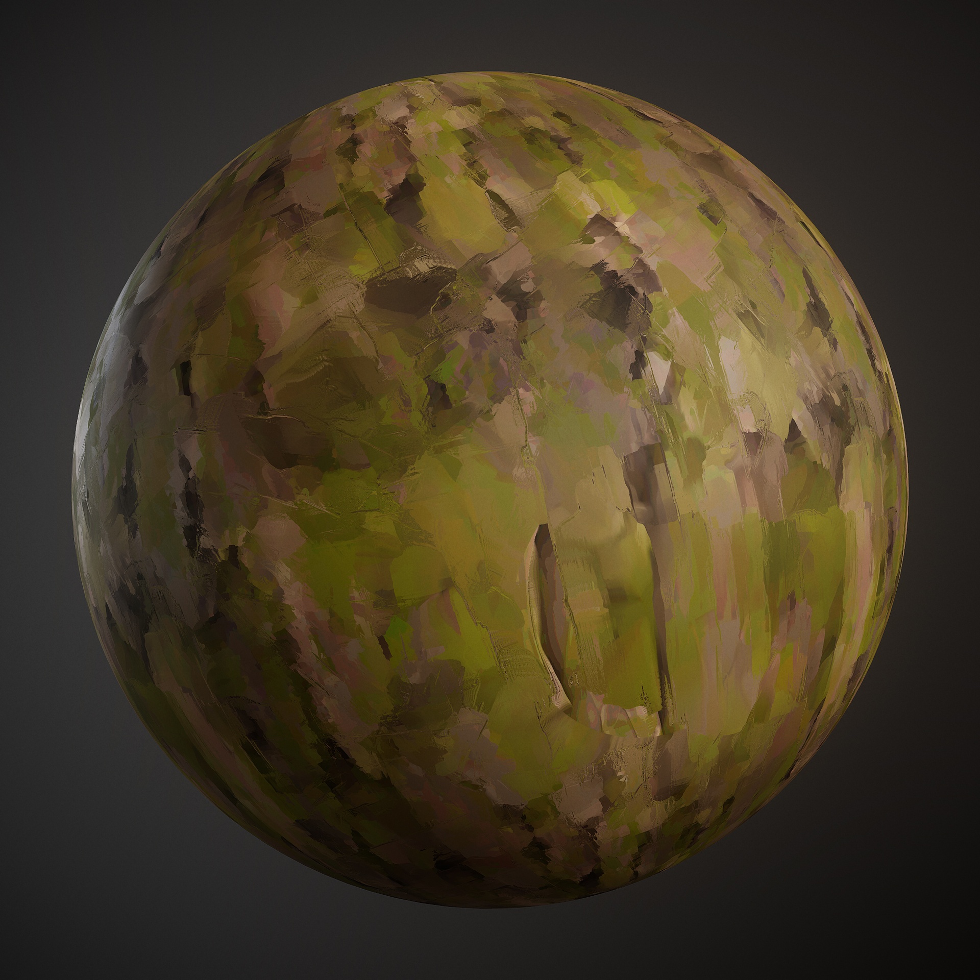 Media 1 for listing Substance Designer - Hand Painted Stone Tree