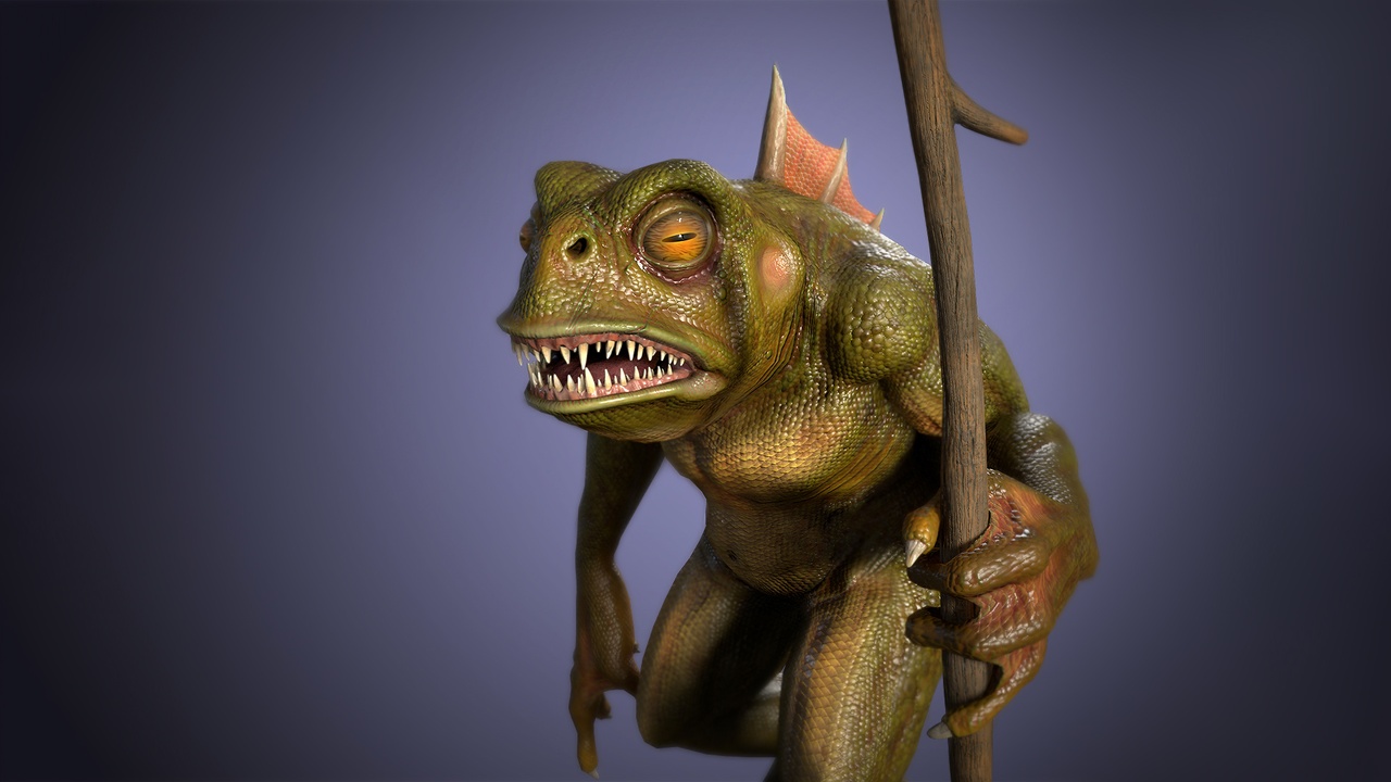 Media 1 for listing Frog monster