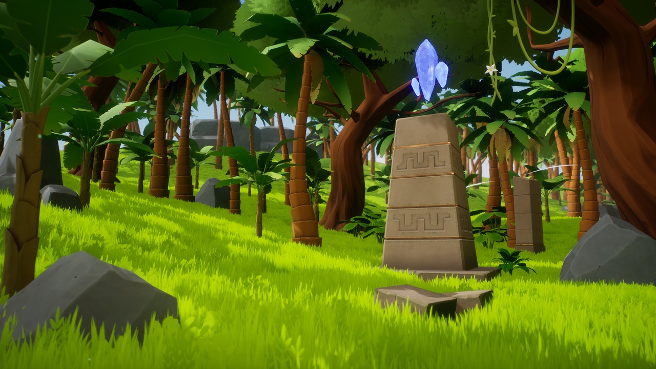 Media 1 for listing Stylized Tropical Island ( Jungle, Ruins, Stylised, Paradise, Aztec, Pirate )