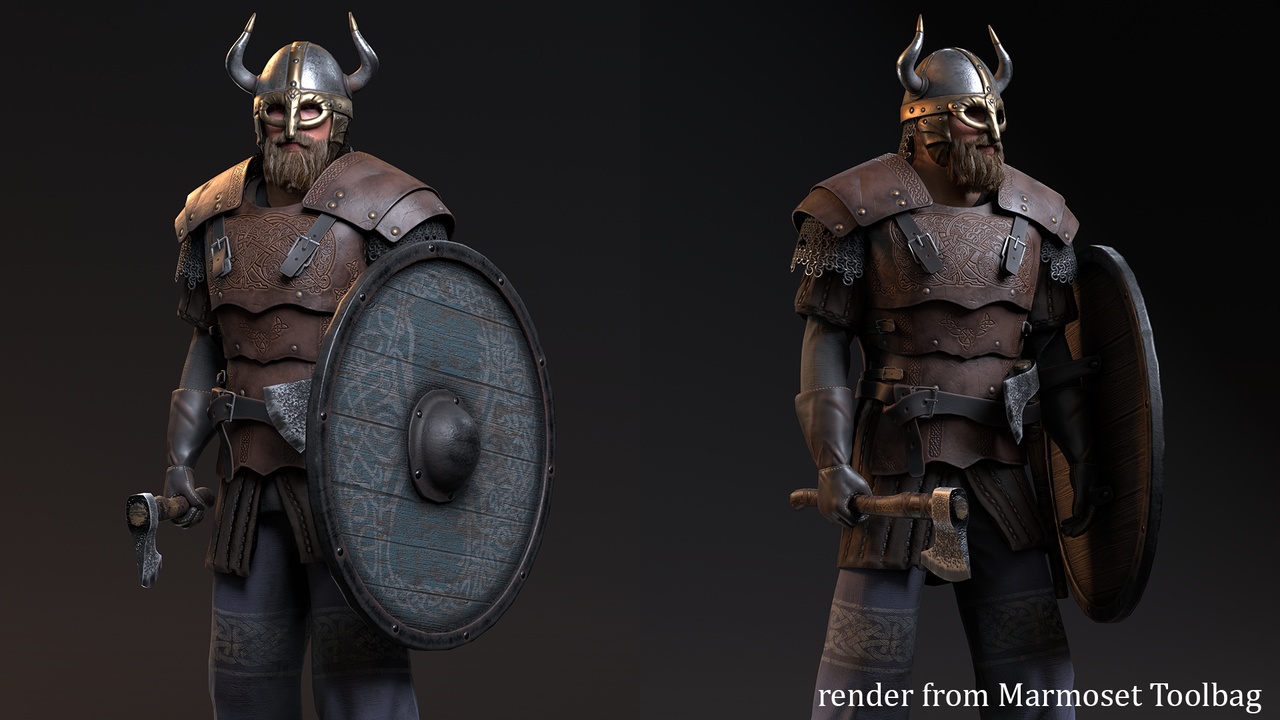 Media 1 for listing Viking (modular) - ancient medieval warrior