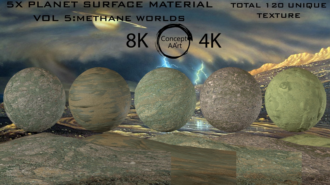 Medium 1 für Eintrag PLANET SURFACE VOL5:METHANE WORLDS