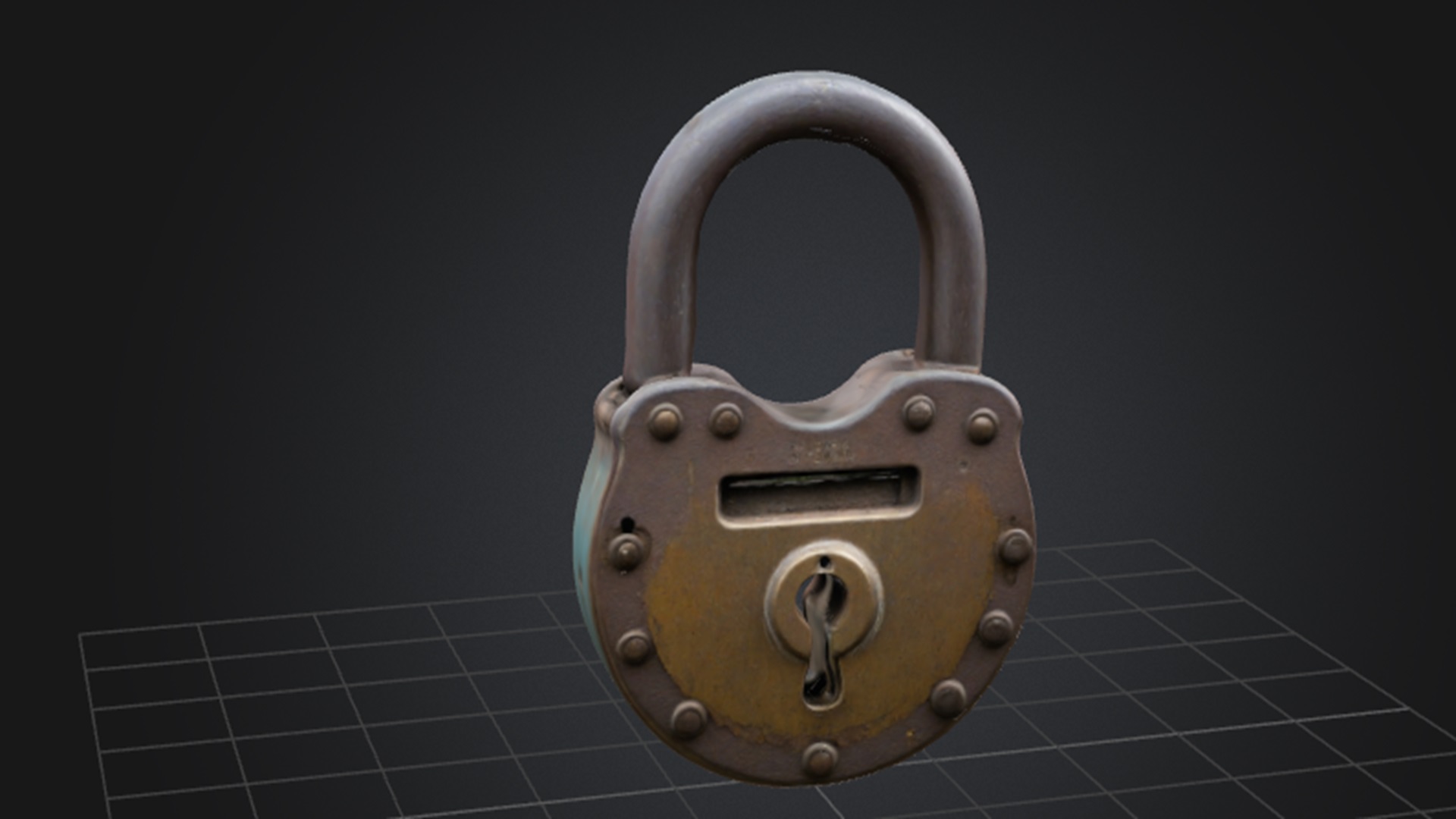 Old metal Lock | Fab