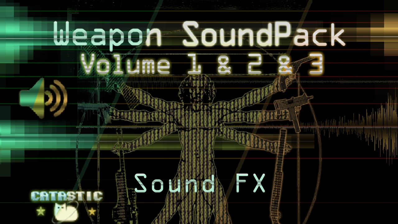 Media 1 for listing Weapon Sound Pack - Volume 1 + 2 + 3