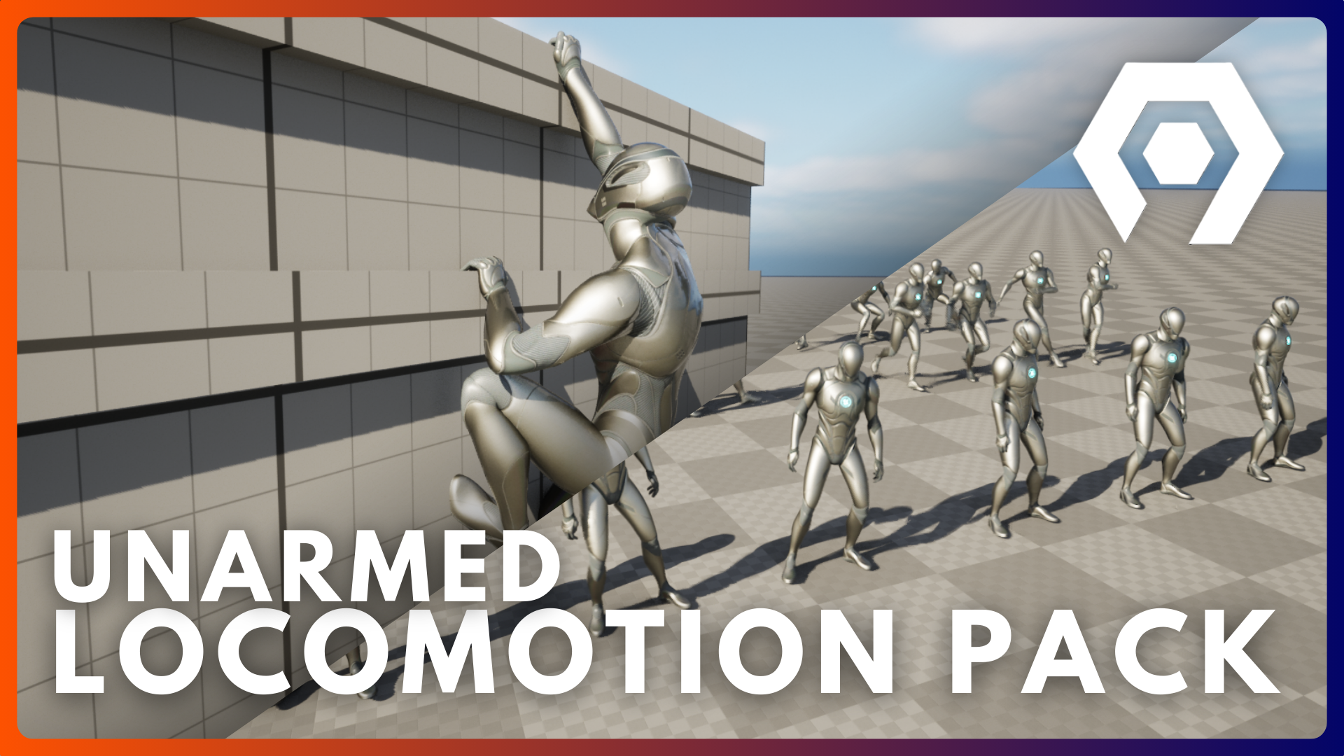 Unarmed Locomotion Pack | GAME READY | Fab