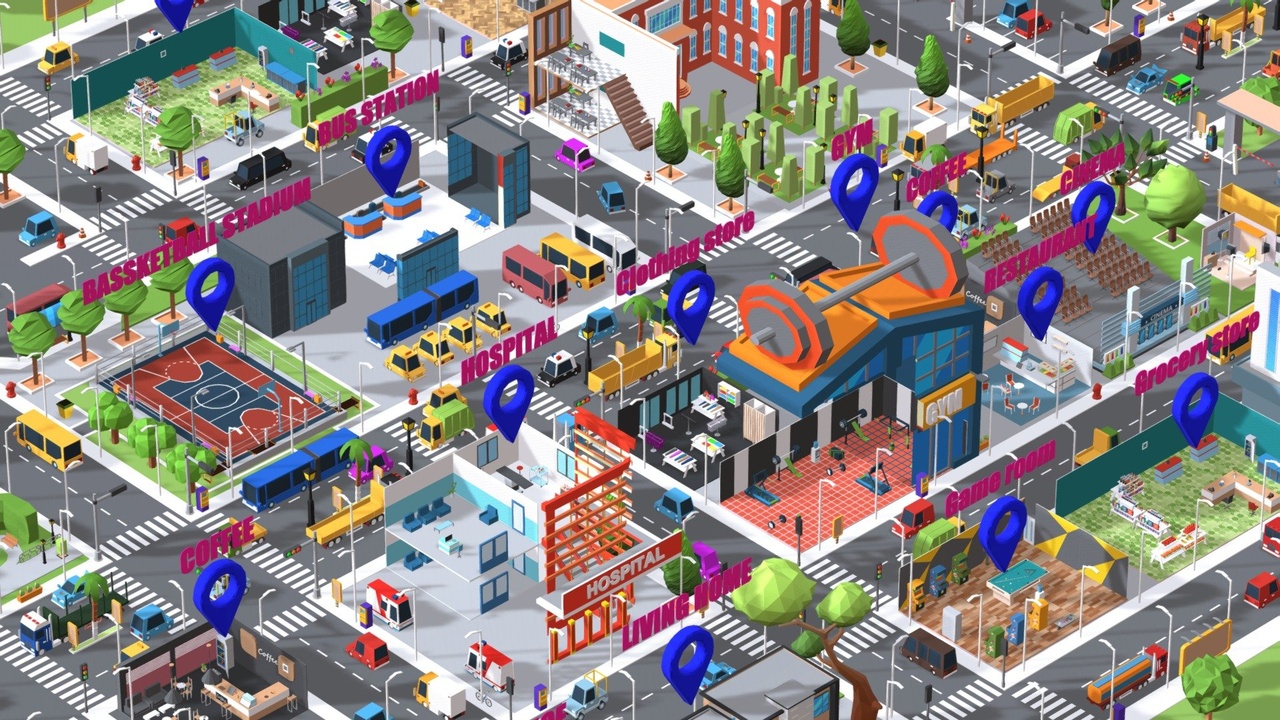 Media 1 for listing Low Poly Interior City