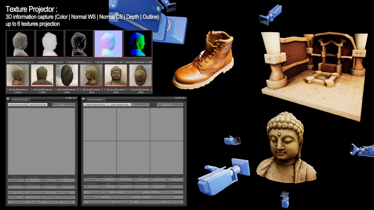 Media 1 for listing MARS Texture Projector