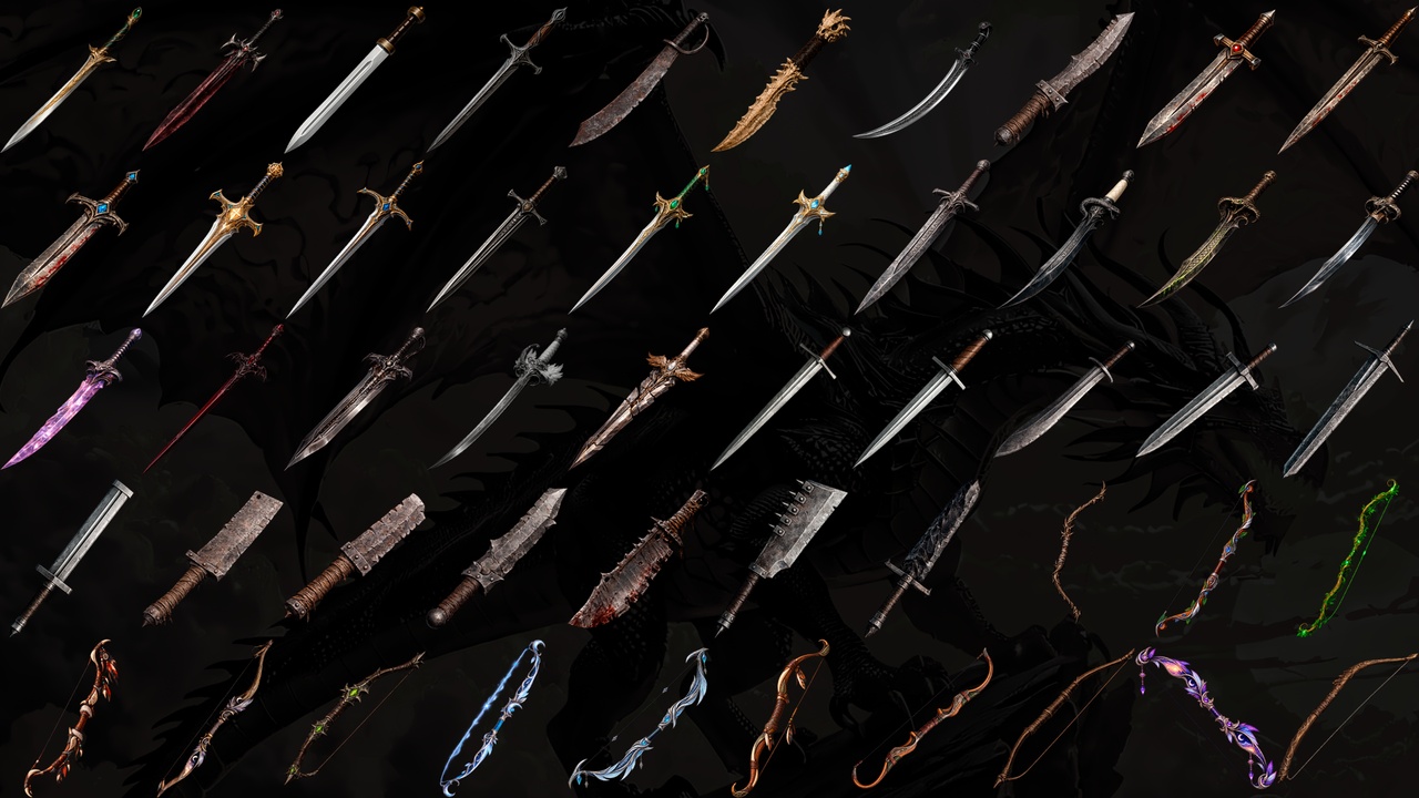 Media 1 for listing Medieval Weapons Icons