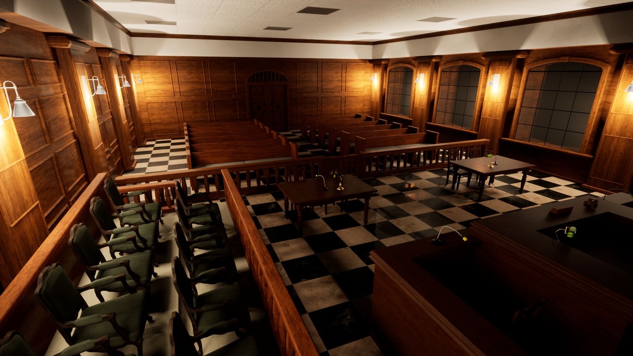 Media 1 for listing Courtroom - Unreal Engine 5