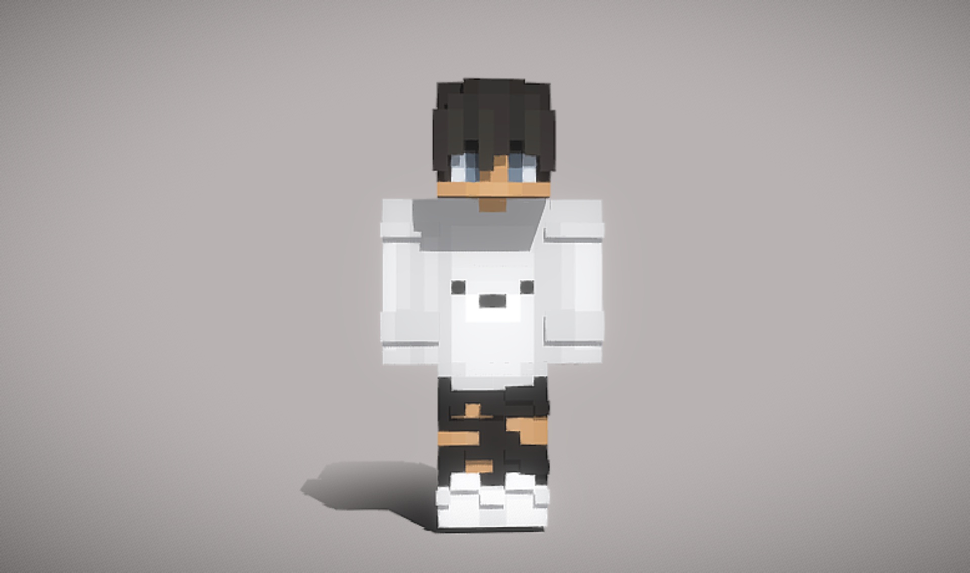 Media 1 for listing Stylized Voxel Modular Character – 6 Pieces 04