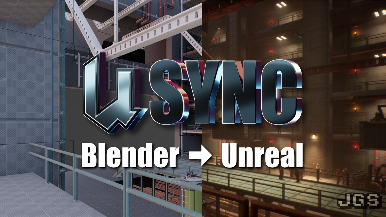 Media 1 for listing USync - Blender to Unreal Pipeline made easy