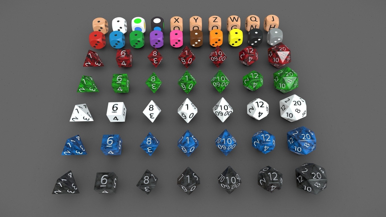 Media 1 for listing Ultimate RPG Dice Set Collection
