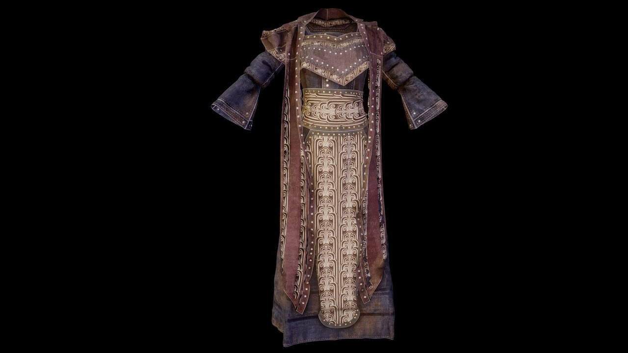 Media 1 for listing Free Fantasy Female Cloth - For Unreal Skeleton