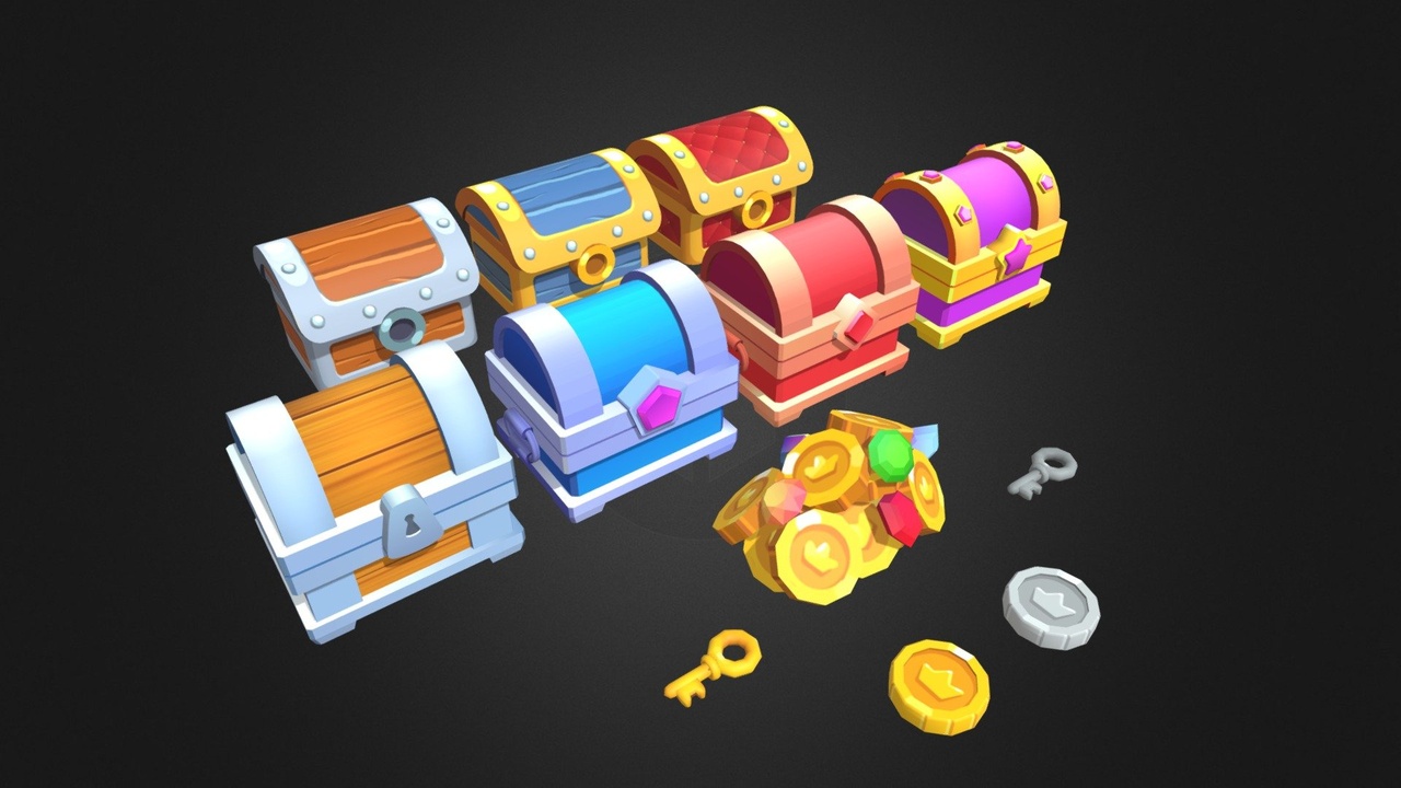 Media 1 for listing Stylized Casual Chests