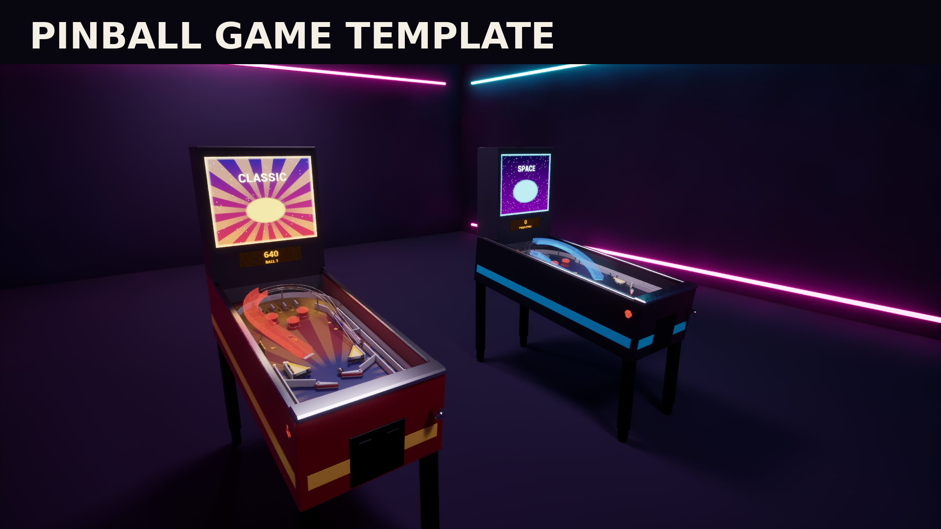 Pinball Game Template - Playable Machines, Parts & Rules | Fab