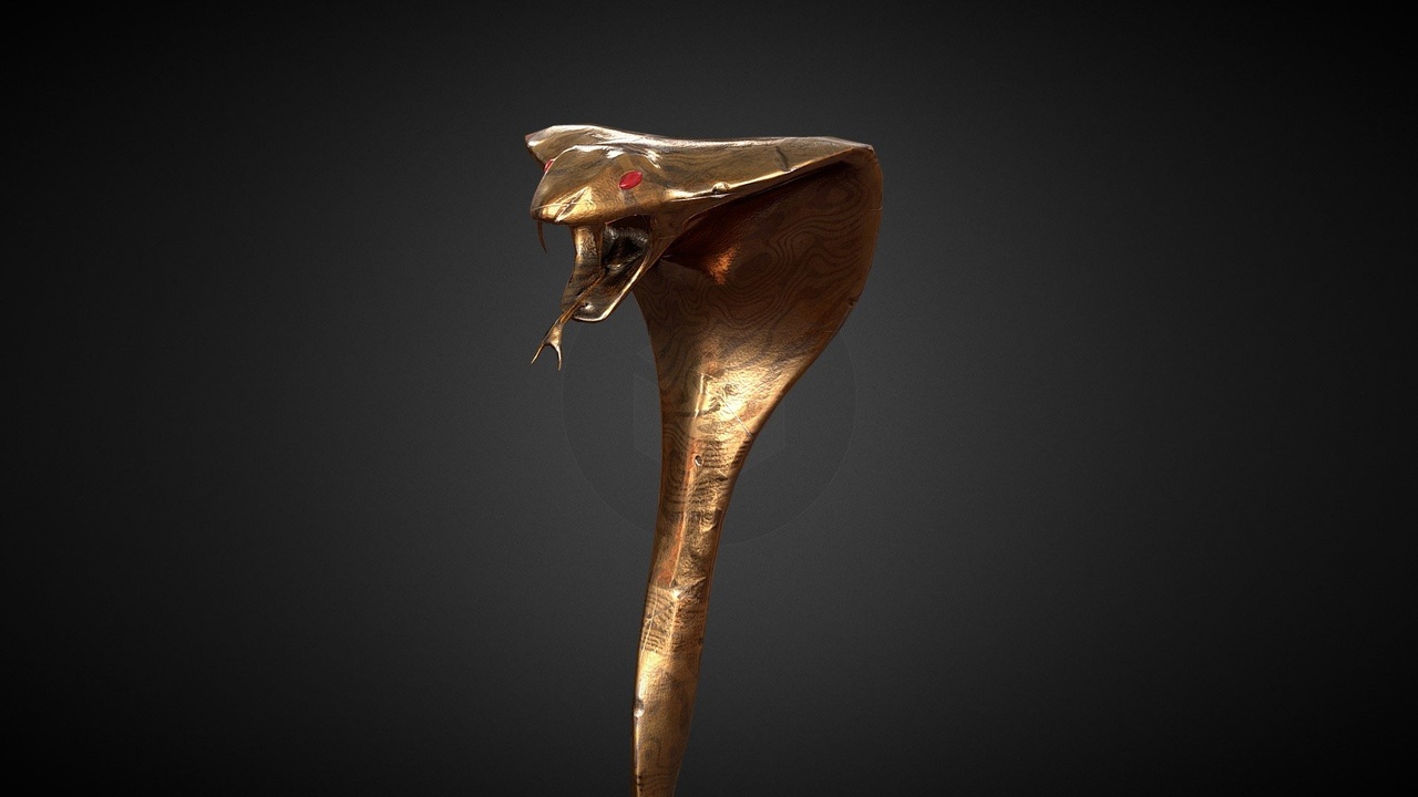 Media 1 for listing Deadland Series_07_SnakeStaff