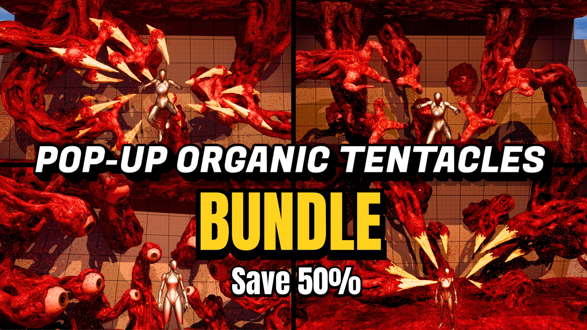 Media 1 for listing Pop-Up Organic Tentacles BUNDLE