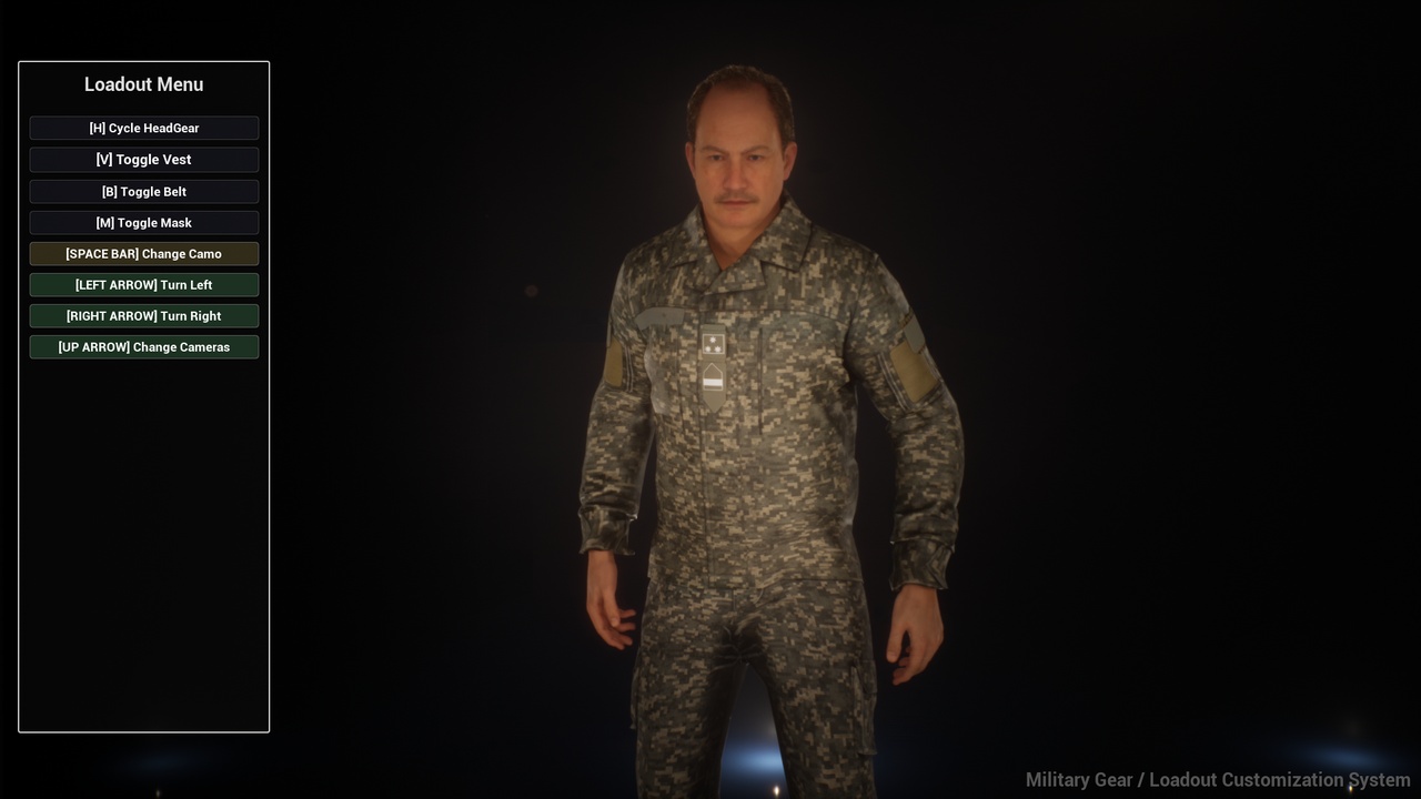 Media 1 for listing Ultimate Military Character Customizer – MetaHuman & Mannequin Ready