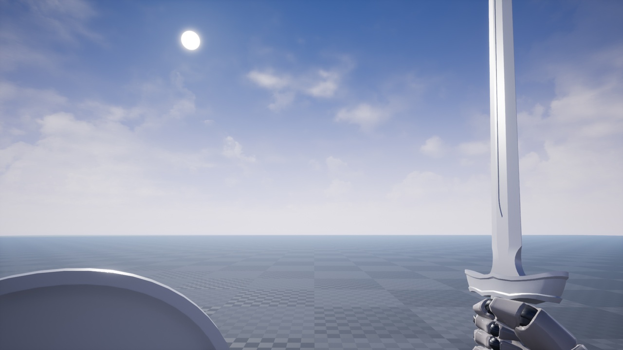 Média 1 pour l'article Sword and Shield First Person Animation Set