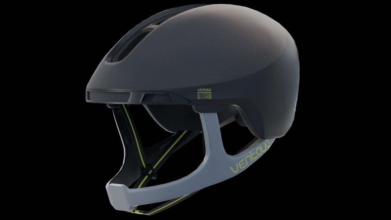 Media 1 for listing Ventoux Hybrid Cycling Helmet | Game Ready 3D Model