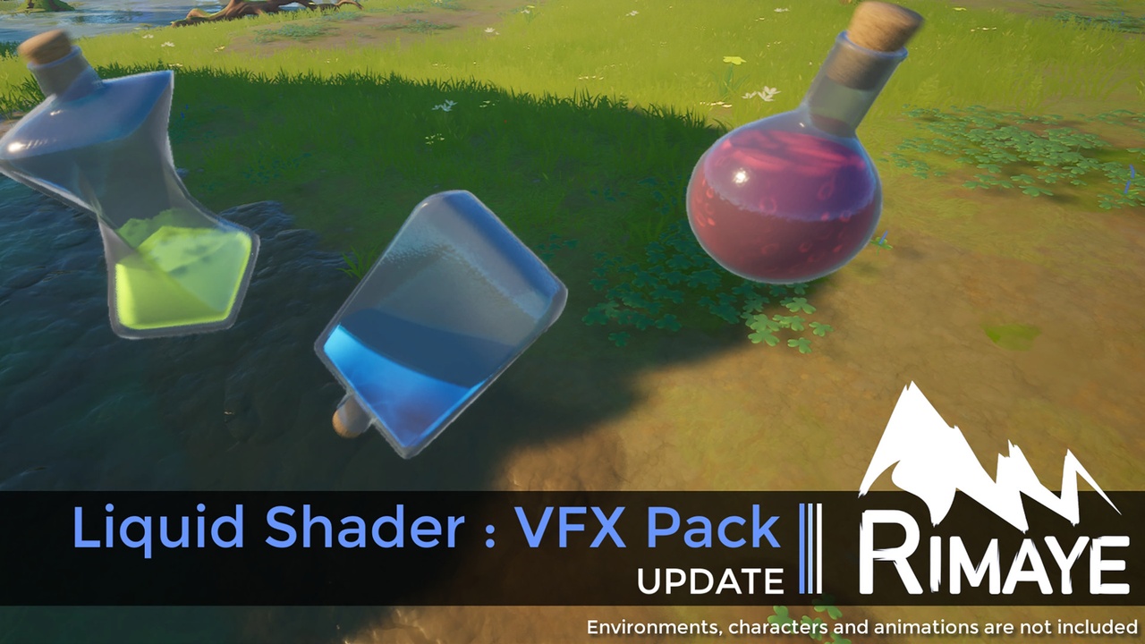 Media 1 for listing LIQUID MATERIALS : VFX Pack