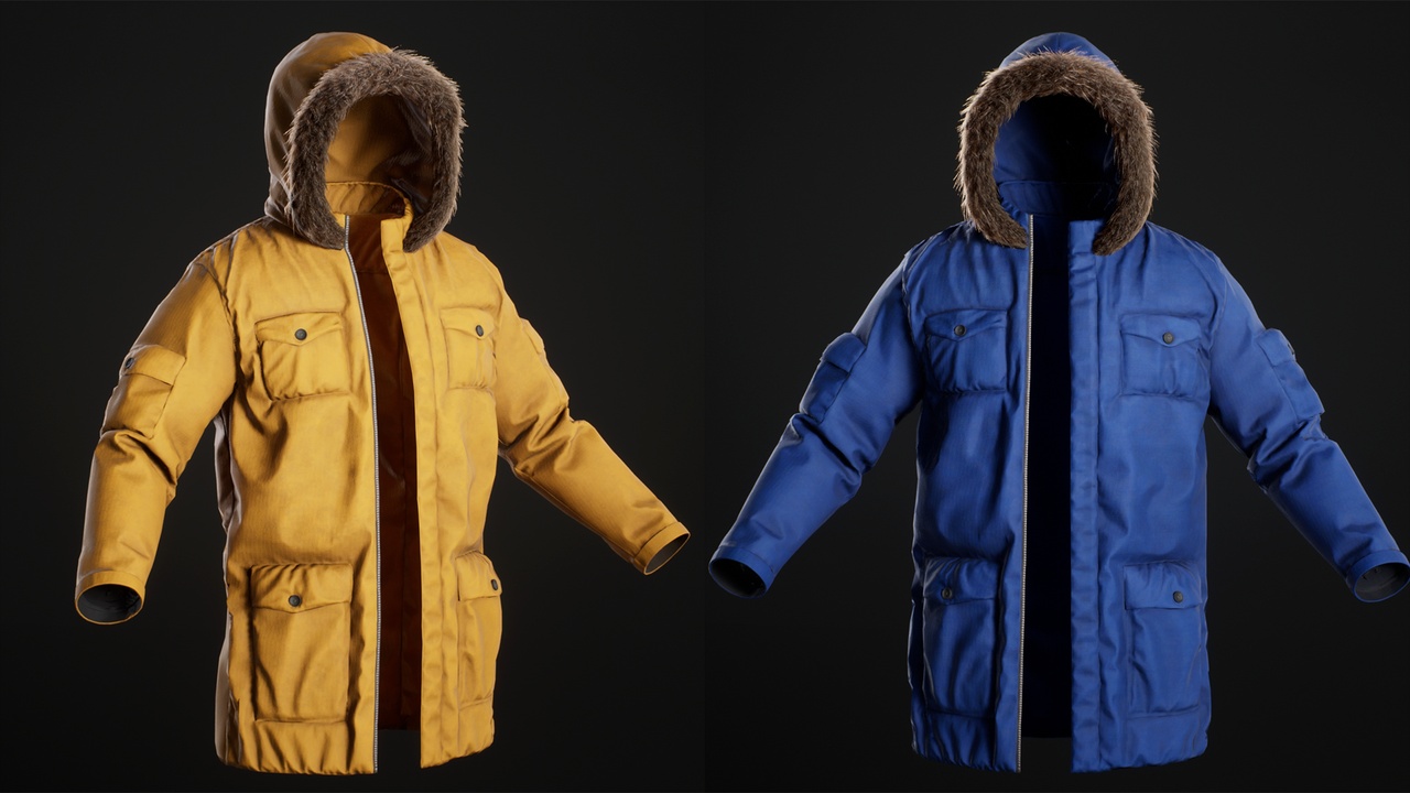 Media 1 for listing Jacket Winter Hood - Metahuman