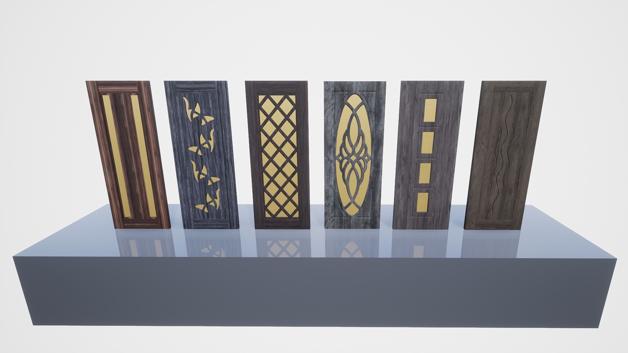 Media 1 for listing Interior Doors (Dark Wood) Vol 3