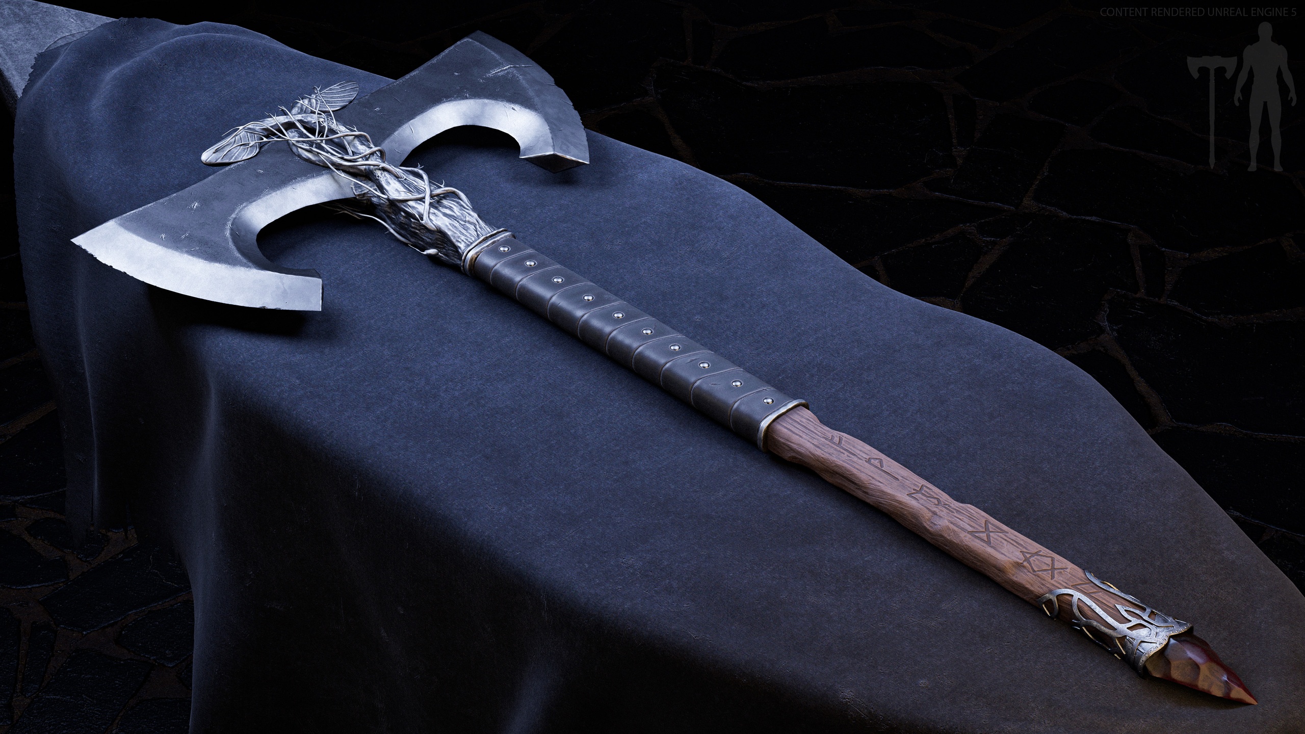 Media 1 for listing Dark Fantasy Axes: Medieval Weapon Pack