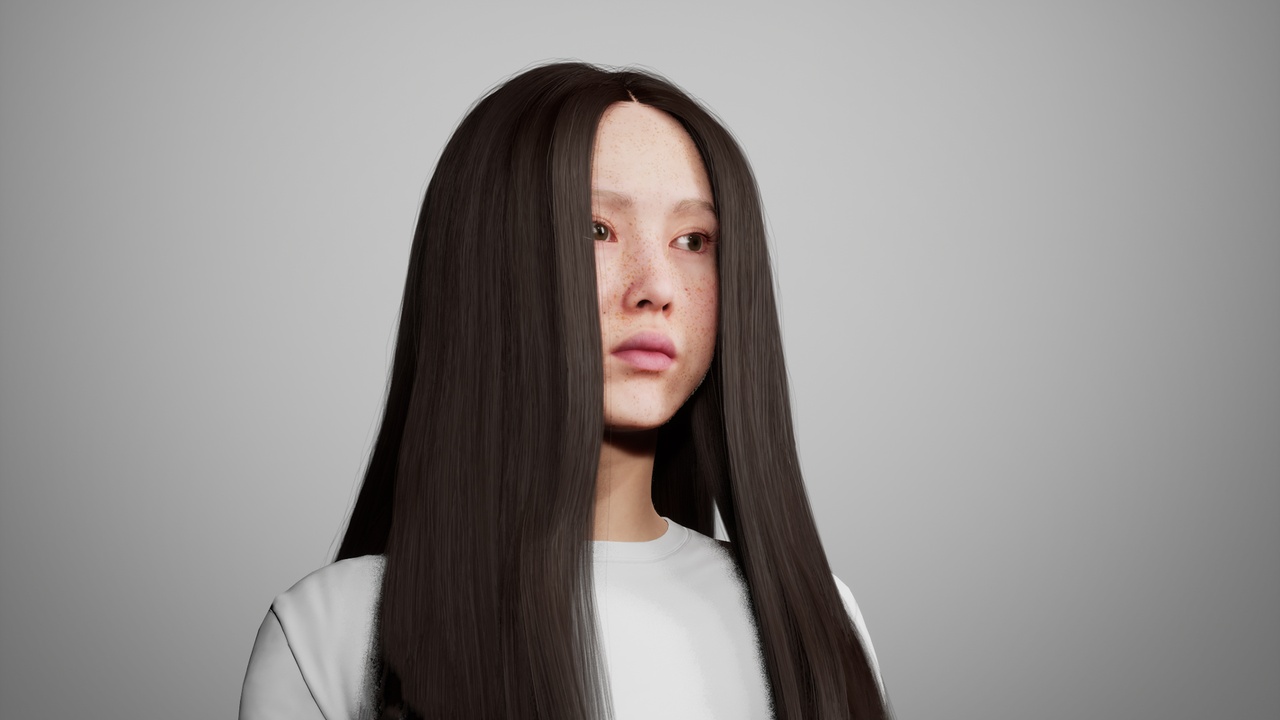 Media 1 for listing MetaHair 21 - Groom hair for Metahuman