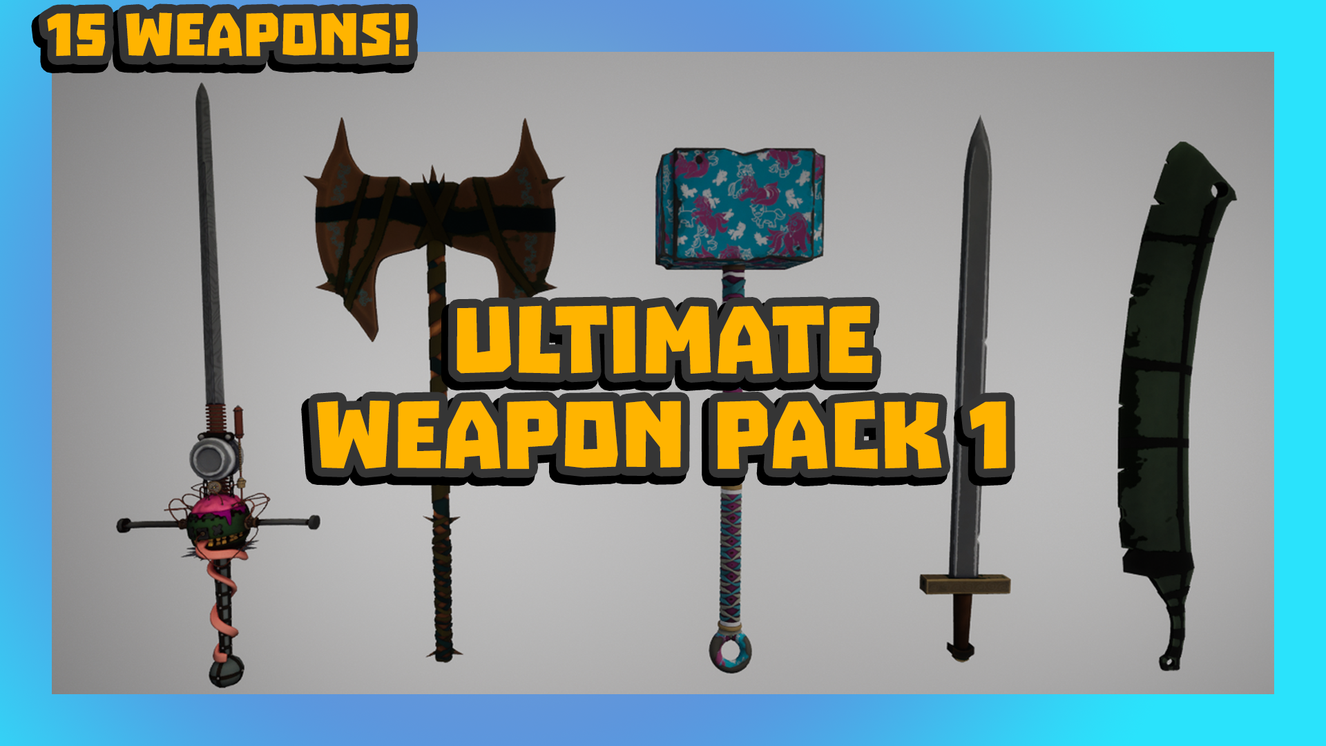 Ultimate Weapon Pack 1 | Fab