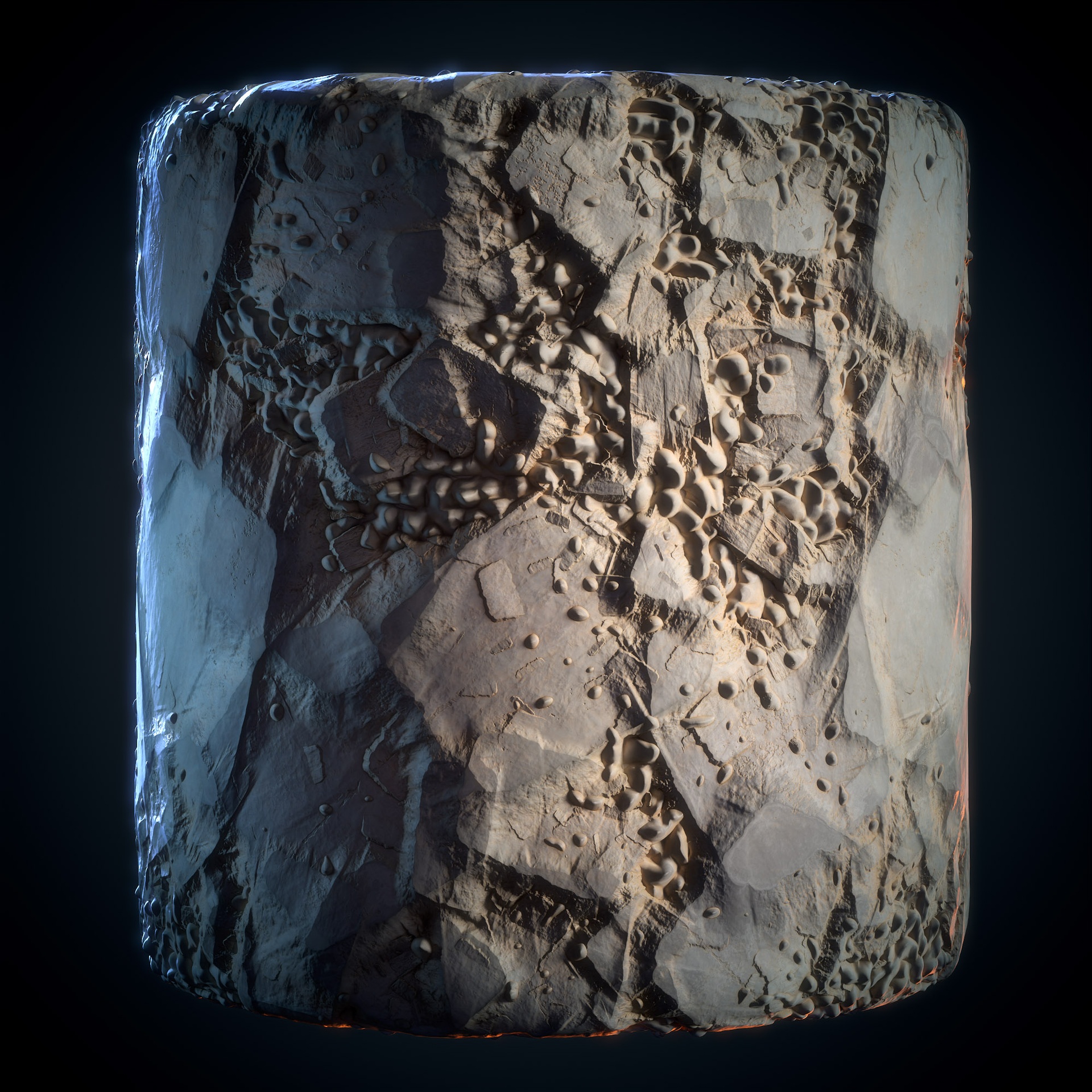 Media 1 for listing Stone (Jagged Rocks) Texture & Material Vol. 24
