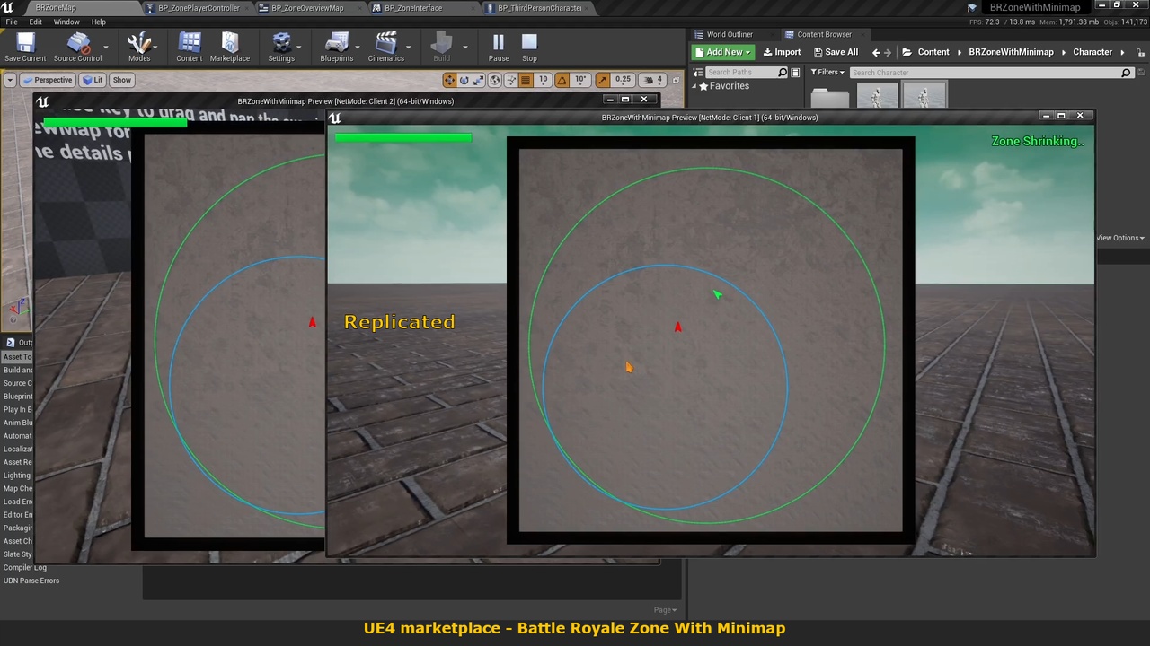 Media 1 for listing Battle Royale Zone With Minimap