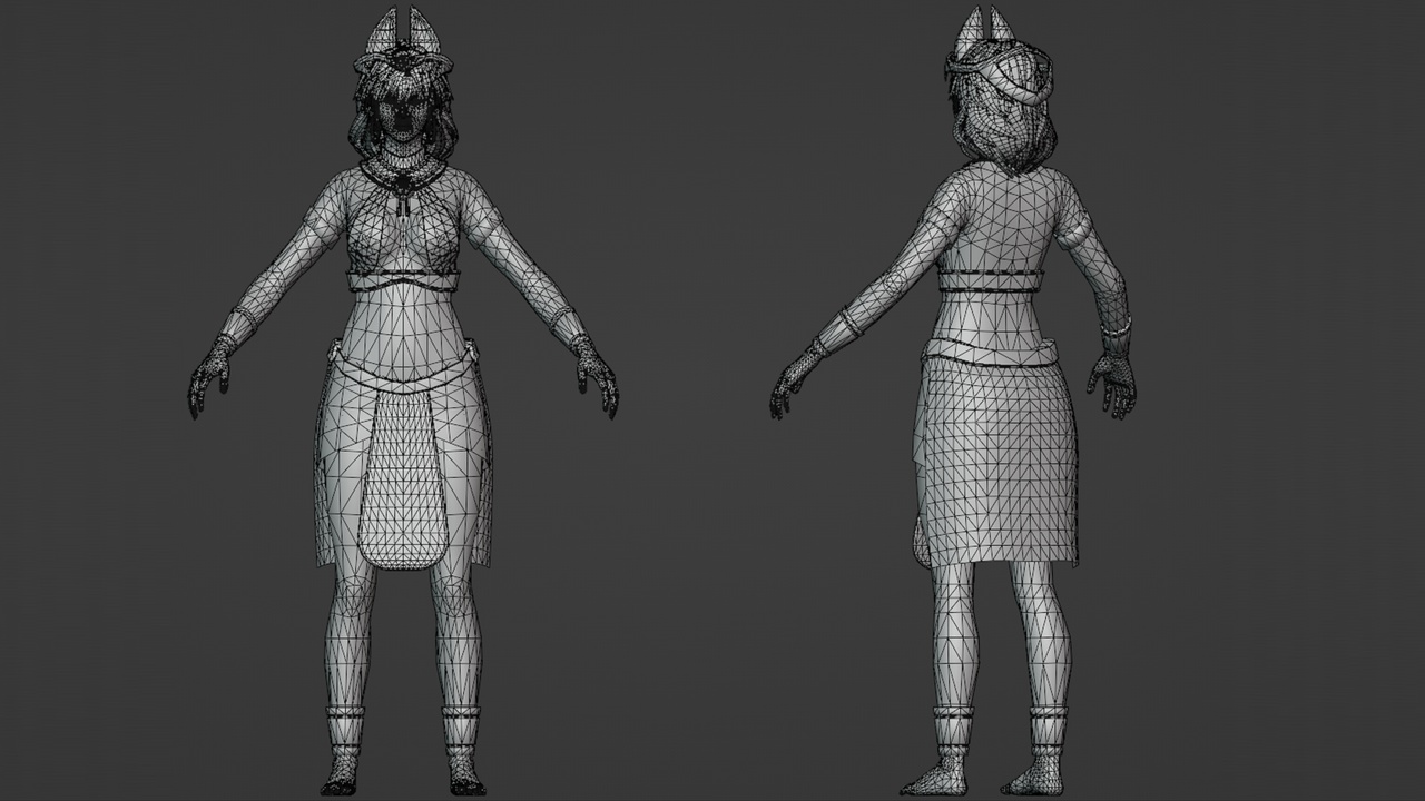 Media 1 for listing Fantasy Egyptian Girl