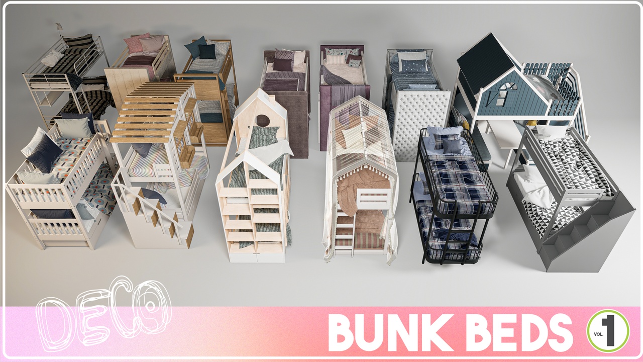 Bunk Beds vol. 1 제품 등록을 위한 미디어 1개