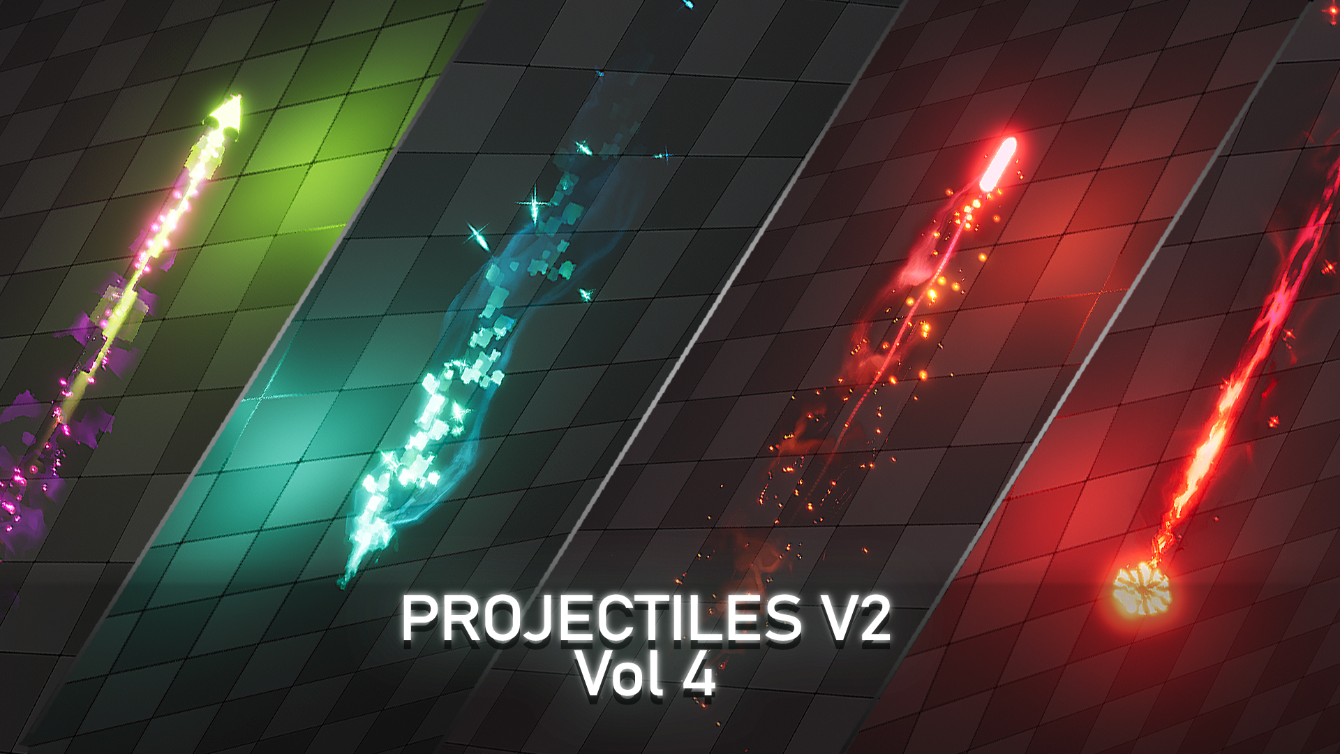 Projectiles V2 VFX Pack Vol. 4 | Fab