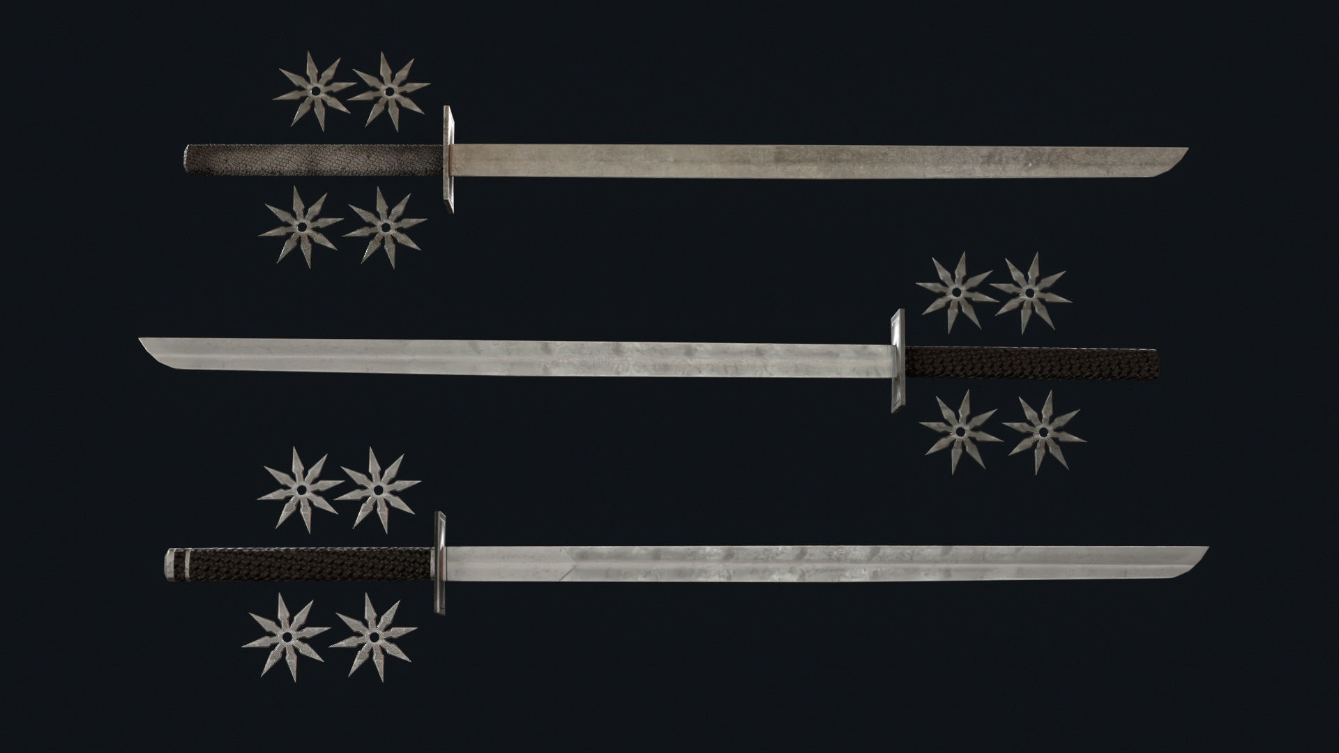 Ninja Weapon Set | Fab
