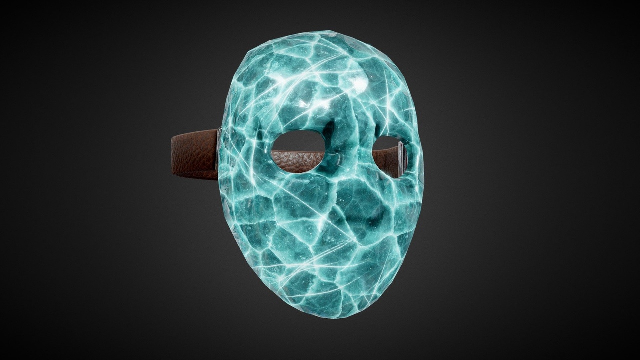 Media 1 for listing Glacier Hockey Mask (Metahuman Ready)