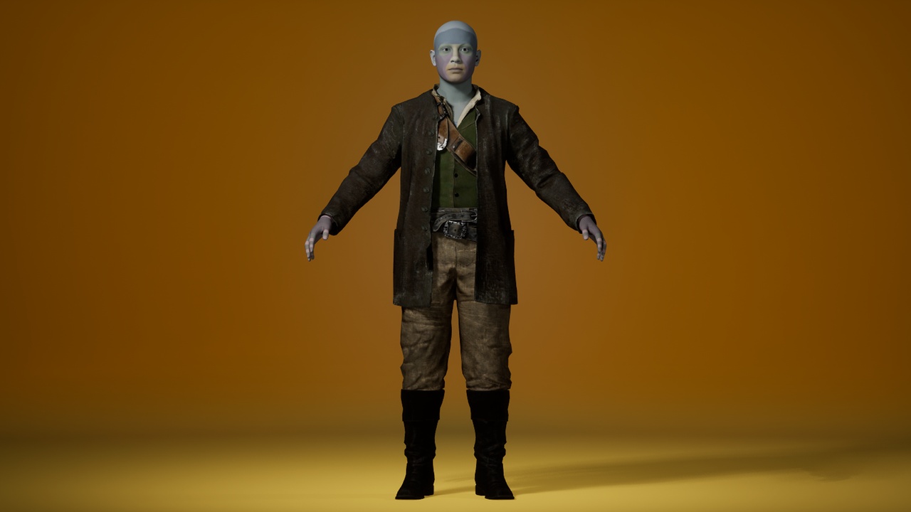 Media 1 for listing Pirate Outfit (Var. 4) - Metahuman