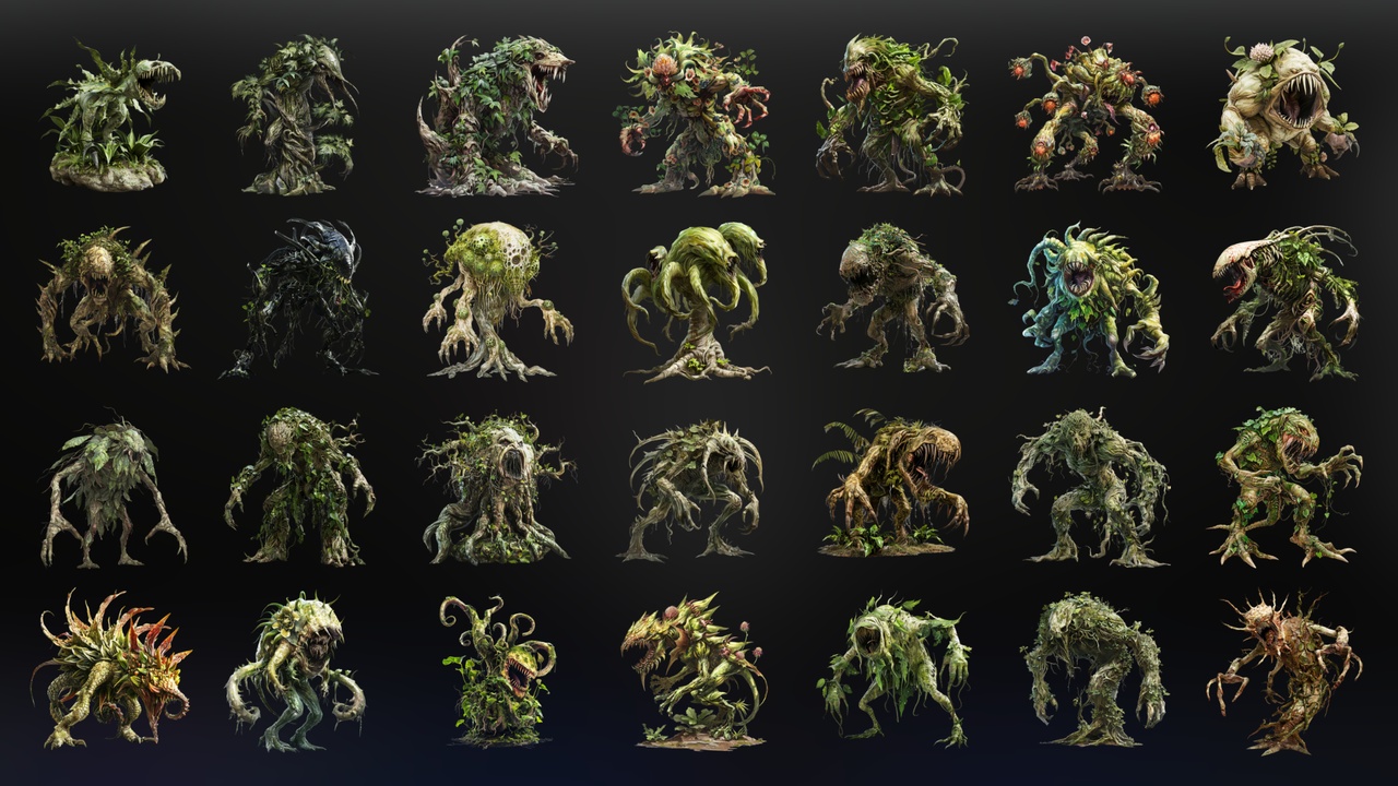 Media 1 for listing Sci-fi Creature Plant - Icon Pack