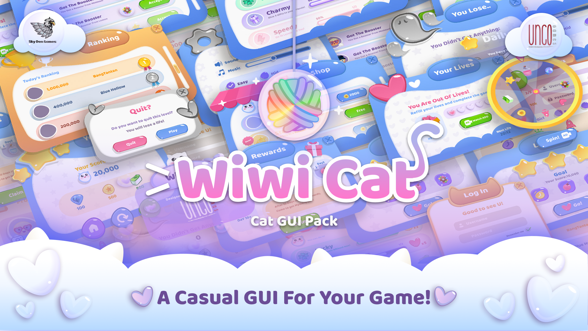 Casual GUI | Fab