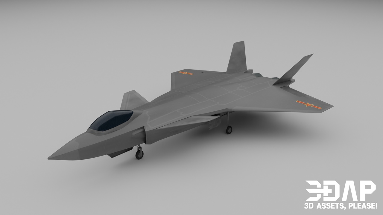 Media 1 for listing Chinese Fighter Jet Mighty Dragon 'J-20'