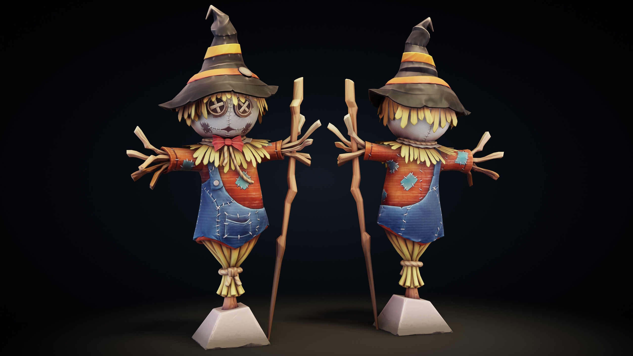 Media 1 for listing Stylized Scarecrow - Farming Pack 🌱